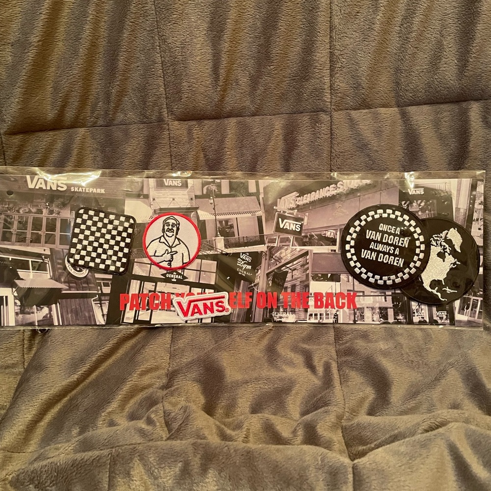 VANS EMPLOYEE ONLY PATCHES
